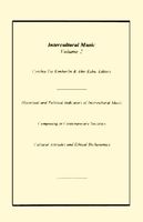 Intercultural Music, Vol. 2 / edited by Cynthia Tse Kimberlin & Akin Euba.