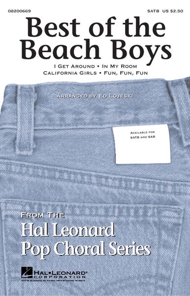 Best Of The Beach Boys : For SATB Choir.