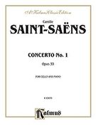 Concerto No. 1 In A Minor, Op. 33 : For Cello and Orchestra - Piano reduction.