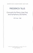 Concerto For Piano (Jazz Trio) and Symphony Orchestra.