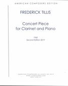 Concert Piece : For Clarinet and Piano.