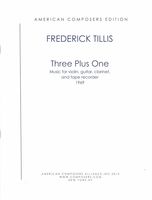 Three Plus One : Music For Violin, Guitar, Clarinet and Tape Recorder (1969).