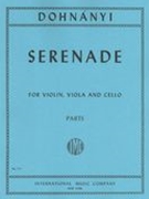 Serenade In C Major, Op. 10 : For Violin, Viola and Violoncello.