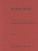 Komm, Gott, Schopfer, Heiliger Geist : Choral Prelude arranged by Arnold Schoenberg For Orchestra.
