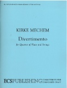 Divertimento : For Quartet Of Flute and Strings.