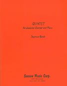 Quintet : For Woodwind Quartet (Flute, Oboe, Clarinet & Bassoon) and Piano.