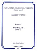 Guitar Works, Vol. 4 : Bardenklänge (Hefte 8-15) / edited by Simon Wynberg.