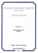 Guitar Works, Vol. 5 : Didactic and Easy Pieces / edited by Simon Wynberg.