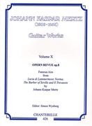 Guitar Works, Vol. 10 : Opern Revue, Op. 8 : Arangements / edited by Simon Wuynberg.