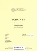 Sonata A 5 : For Trumpet and Strings / Ed. by William Prizer.
