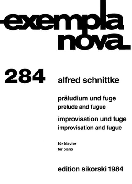 Prelude and Fugue (1963) ; Improvisation and Fugue (1965) : For Piano.