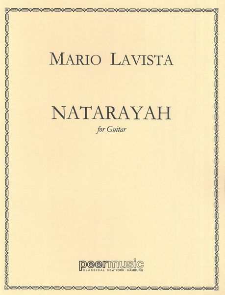 Natarayah : For Guitar.