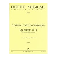 Quartet In D : For 2 Violins, Viola and Violoncello / edited by Marco Boschini and Angela Pachovsky.