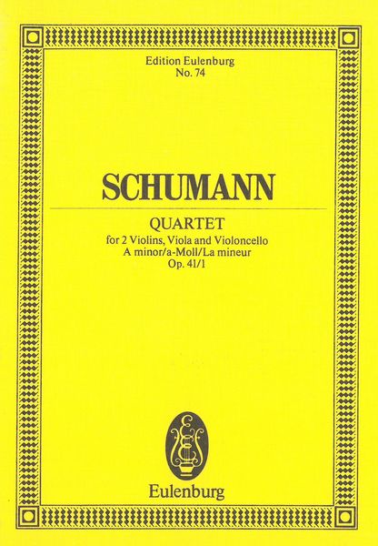 String Quartet No. 1, Op. 41.