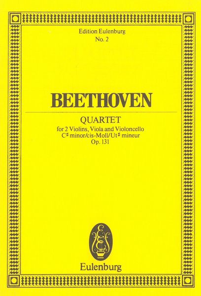 String Quartet No. 14 In C Sharp Minor, Op. 131.