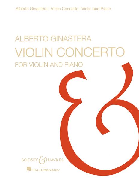 Violin Concerto, Op. 30 : For Violin and Orchestra - reduction For Violin and Piano.