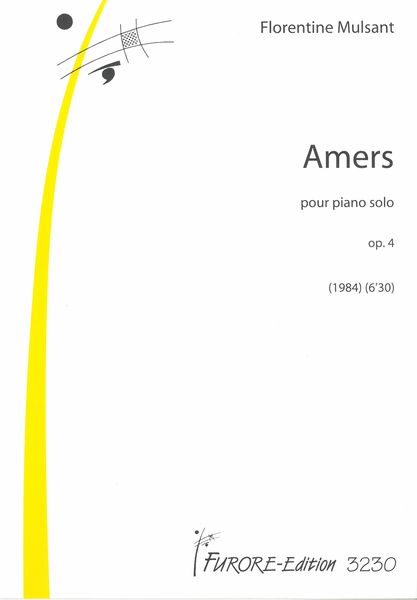 Amers : For Piano Solo.