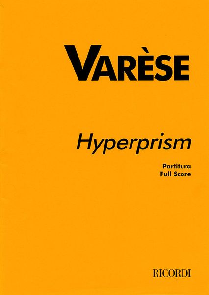 Hyperprism : For 9 Wind Instruments and 9 Percussion Players.