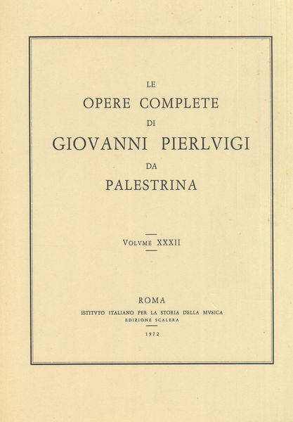 Composizioni Latine A 12 Voci / edited by Lino Bianchi.