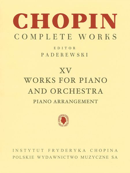 Works For Piano and Orchestra : For 2 Pf-4hds / Ed. by Ignac Paderewski.