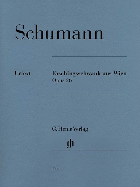 Faschingsschwank Aus Wien, Op. 26 : Für Klavier / edited by Ernst Herttrich.
