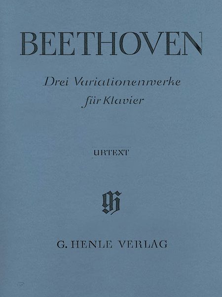 Three Variation Works : For Piano.