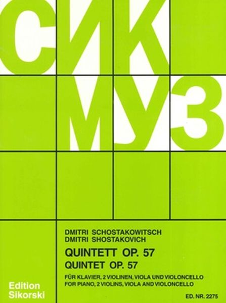 Piano Quintet, Op. 57.