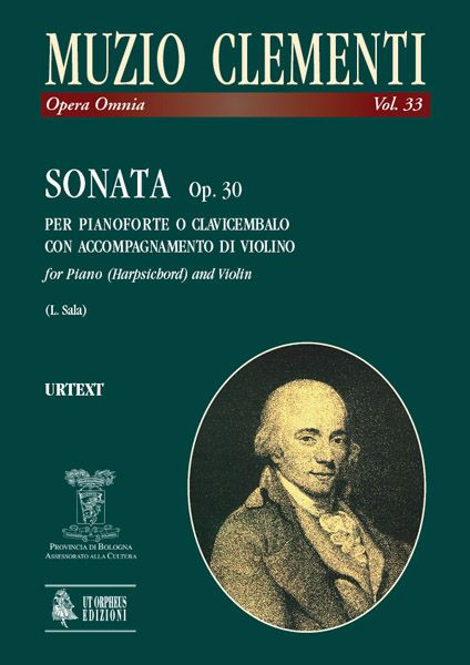 Sonata, Op. 30 : For Piano (Harpsichord) and Violin / edited by Luca Sala.
