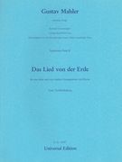 Lied Von der Erde : For High Or Medium Voice and Piano.