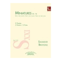 Suite A Tres Flautes, Op. 16 : For Three Flutes.