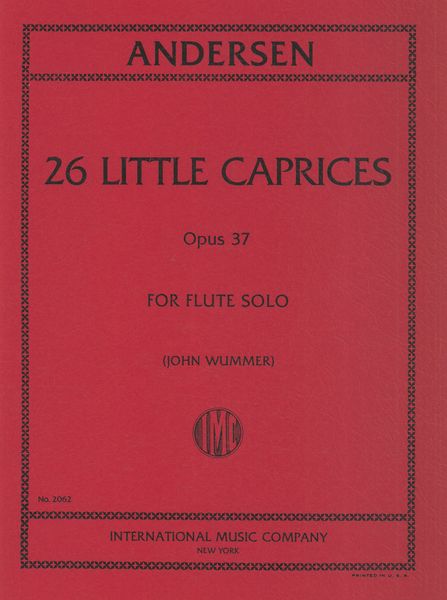 26 Little Caprices, Op. 37 : For Flute.