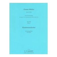 Kindertotenlieder : For Voice and Orchestra - Piano reduction.