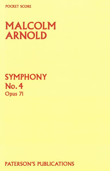 Symphony No. 4, Op. 71.