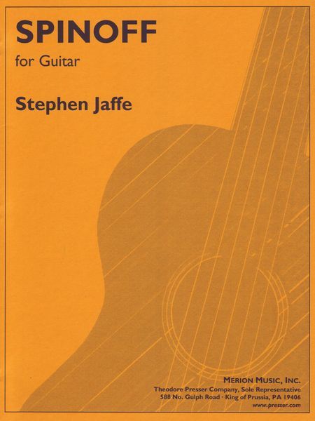 Spinoff : For Guitar (1997) / edited and Fingered by David Starobin.