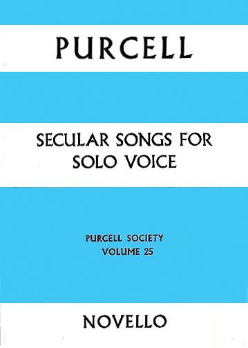 Secular Songs For Solo Voice.