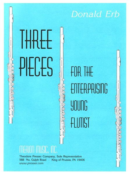 Three Pieces : For The Enterprising Young Flutist.