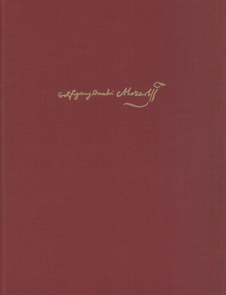 Chöre und Zwischenaktmusiken Zu Thamos, König In Ägypten, K. 345.