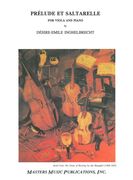 Prelude Et Saltarelle : For Viola and Piano.