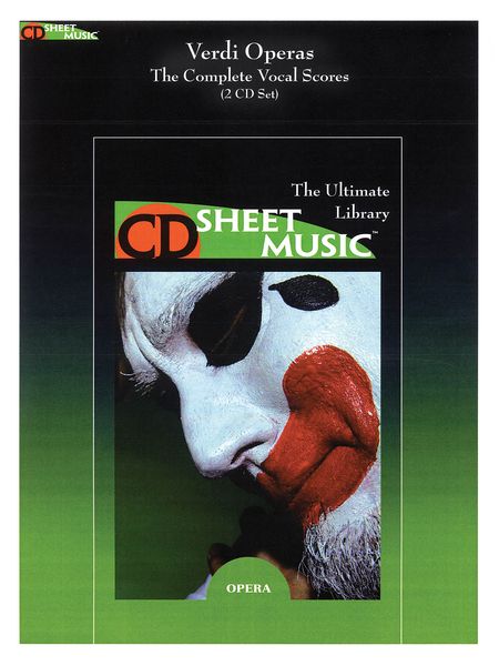 Verdi Operas : The Complete Vocal Scores - 2 CD Set.