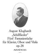 Schilflieder, Op. 28 : Five Fantasy Pieces For Piano, Oboe (Violin), and Viola.