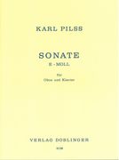 Sonata In E Minor : For Oboe and Piano.