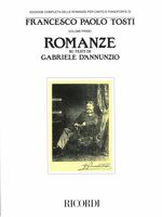 Romanze Su Testi Di Gabriele D'Annunzio : For Voice And Piano.