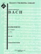 Concerto In A Minor, BWV 1065 : For Four Harpsichords and Strings.