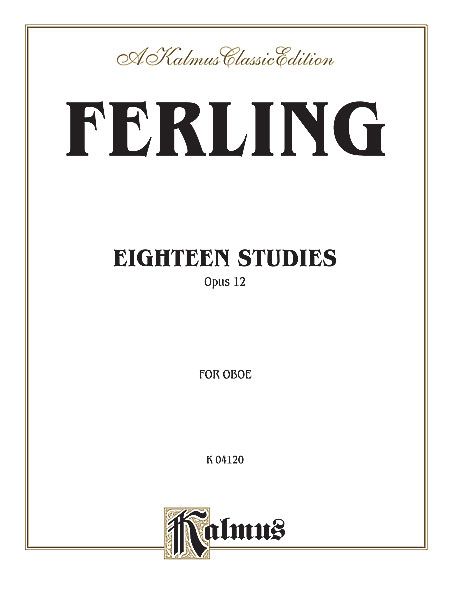 Eighteen Studies : For Oboe.