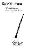 Two Pieces : For Solo Clarinet.