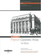 French Operatic Arias : For Bass.