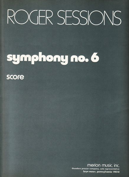 Symphony No. 6.