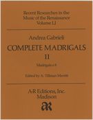 Complete Madrigals, Part 11.