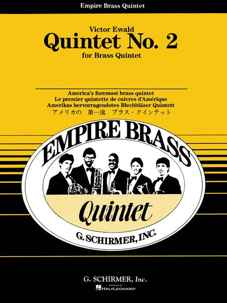 Quintet No. 2 : For Two Trumpets, Horn, Trombone And Tuba.