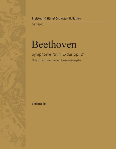 Symphony No. 1 In C Major, Op. 21 : Cello Part.